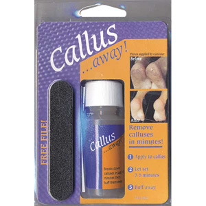 CALLUS AWAY [51520] SINGLE PACK WITH FILE (12/CS)