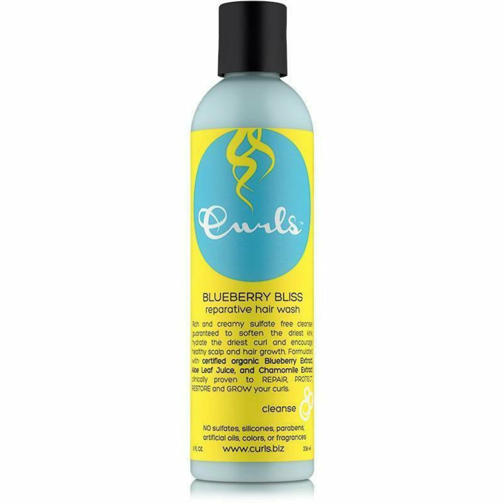 Curls: Blueberry Reparative Hair Wash 8oz