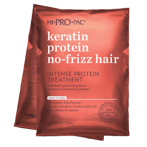 HI PRO PAC KERATIN PROTEIN NO FRIZZ PACK 1.75OZ (8/DS/6/CS)