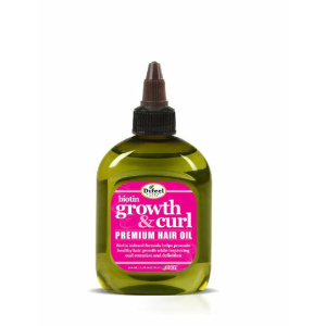 Difeel: Growth & Curl Biotin Premium Hair Oil 7oz