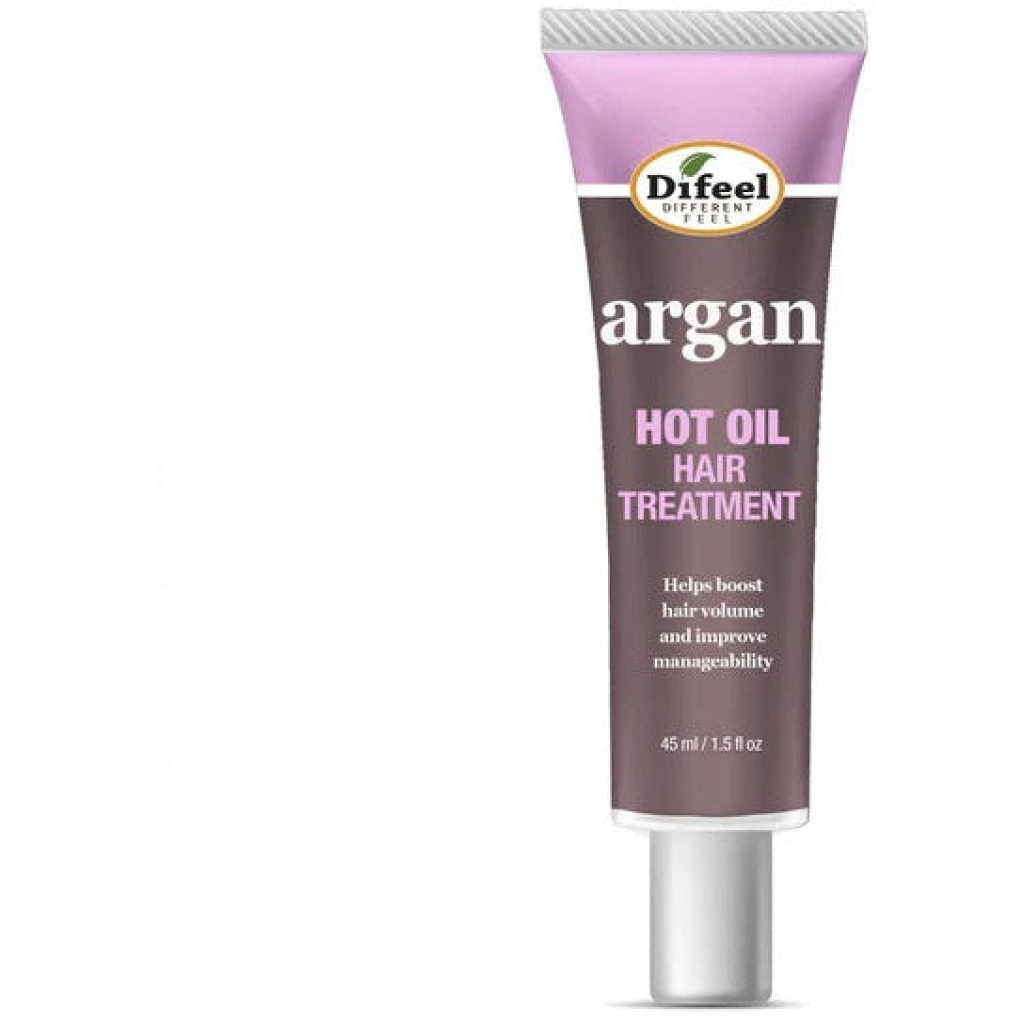 Difeel: Hot Oil Hair Treatment With Argan Oil 1.5oz