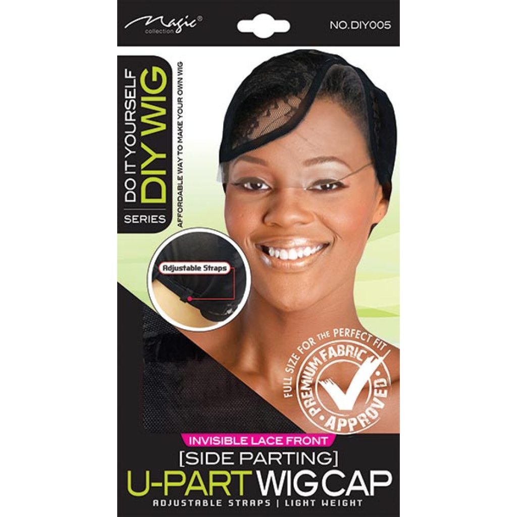 DIY WIG : LACE FRONT SIDE PARTING U-PART WIG CAP(36DZ/CS)