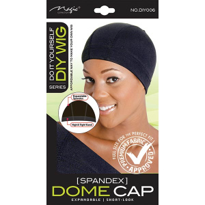 DIY WIG : SPANDEX DOME (BLACK)(24DZ/CS)