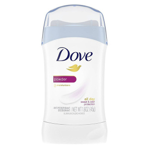 DOVE DEODORANT STICK WOMEN **POWDER** (1.6OZ) (12/CS)
