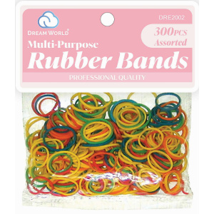 DREAM RUBBER BANDS 300CT ASST