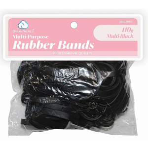 DREAM RUBBER BANDS MULTI BLACK