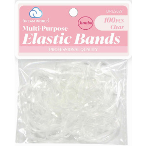 DREAM ELASTIC BAND JUMBO 100CT CLEAR