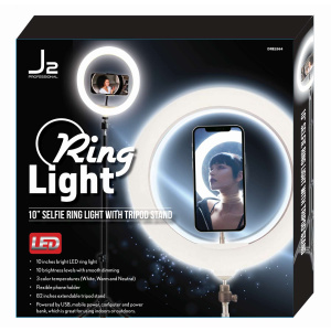 J2 RING LIGHT LED 10 INCH