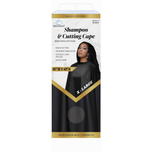DREAM S/W-SHAMPOOandCUT CAPE BLACK