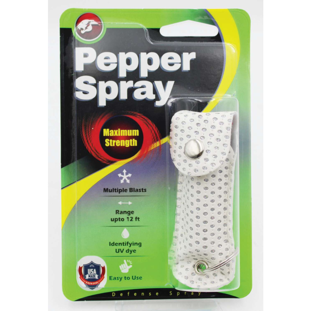 DREAM PEPPER SPRAY WHITE BLING