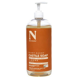 DR. NATURAL CASTILE LIQ SOAP ALMOND 32 OZ