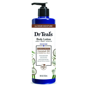 DR TEAL'S BODY LOTION COCONUT 18OZ