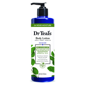 DR TEAL'S BODY LOTION EUCALYPTUS 18OZ
