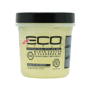 ECO-STYLE GEL BLACK CASTOR (8OZ) (12/CS)
