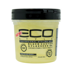 ECO-STYLE GEL BLACK CASTOR (16OZ) (6/CS)