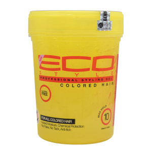 ECO-STYLE GEL YELLOW FIRM [COLORED] (32OZ) (12/CS)