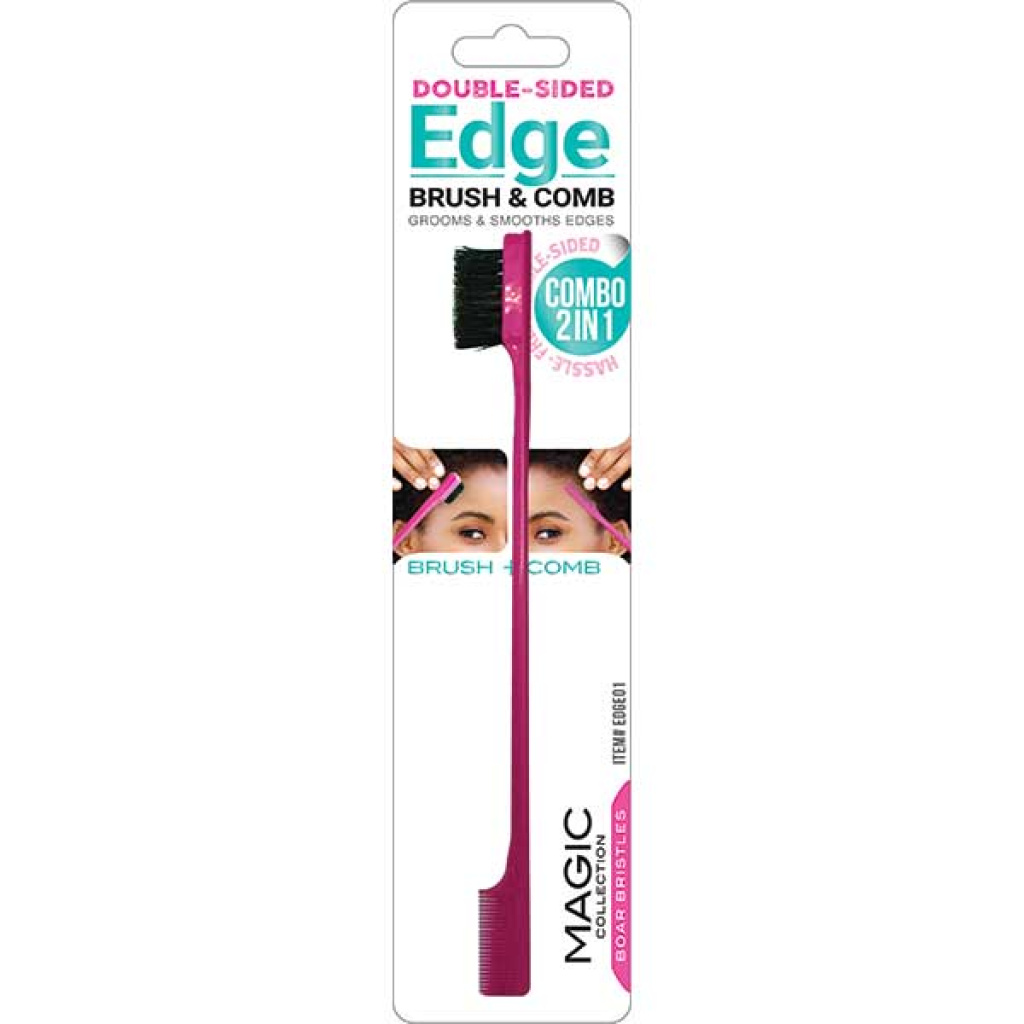 MAGIC 2-IN-1 EDGE BRUSH BLISTER PK (24DZ/CS)