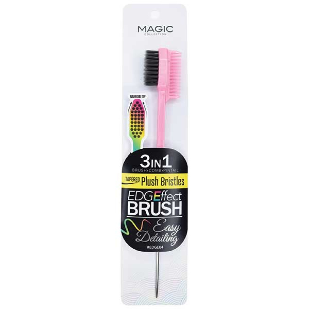 PLUSH EDGE BRUSH W/ PIN BRISTER PK (24DZ/CS)