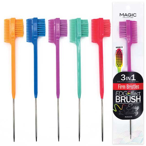 HARD EDGE BRUSH W/ PIN BRISTER PK (24DZ/CS)