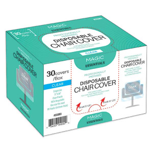 DISPOSABLE CHAIR COVER (BLACK) 30/BOX
