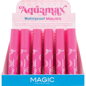 AQUAMAX WATERPROOF MASCARA(24PC/DS)