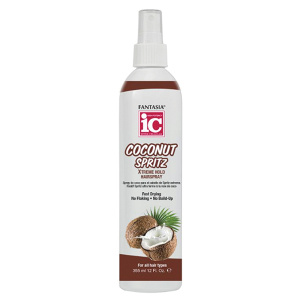 FANTASIA IC COCONUT OIL SPRITZ XTREME HOLD (12OZ) (12/CS)