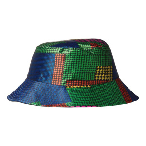 RED by KISS Reversible Satin Bucket Hat - Patchwork