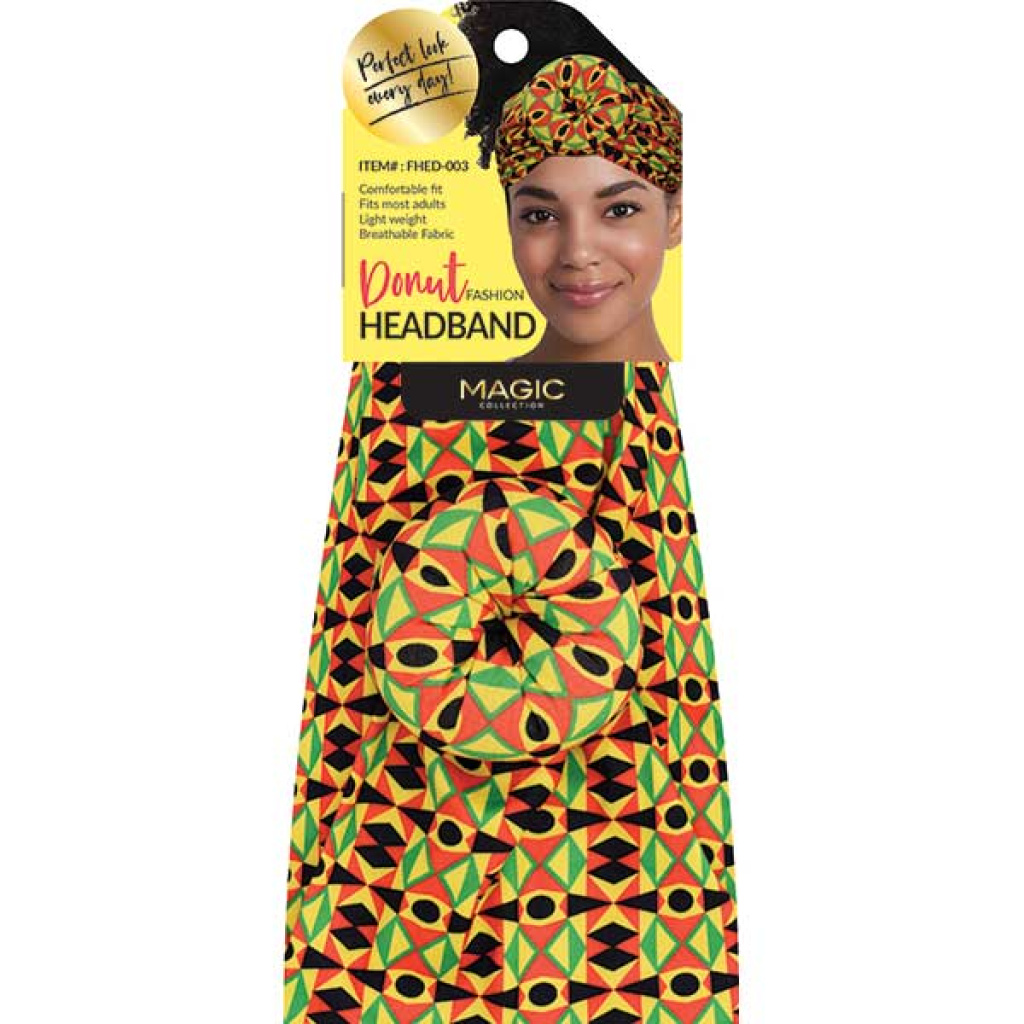 FASHION HEADBAND DONUT PATTERN GROUP 1 (24DZ/CS)