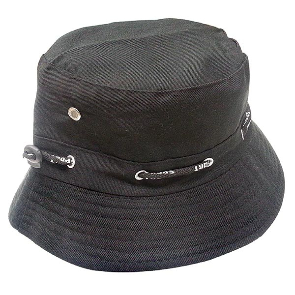 FISH MEN CAP ** BLACK** (300PC/CS)