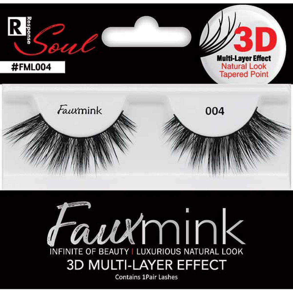 3D FAUX MINK EYELASH [004 BLACK] (6/36/288) [HY3DFM10]