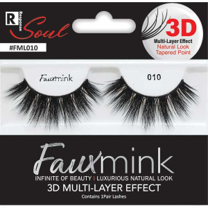 3D FAUX MINK EYELASH [010 BLACK] (6/36/288)