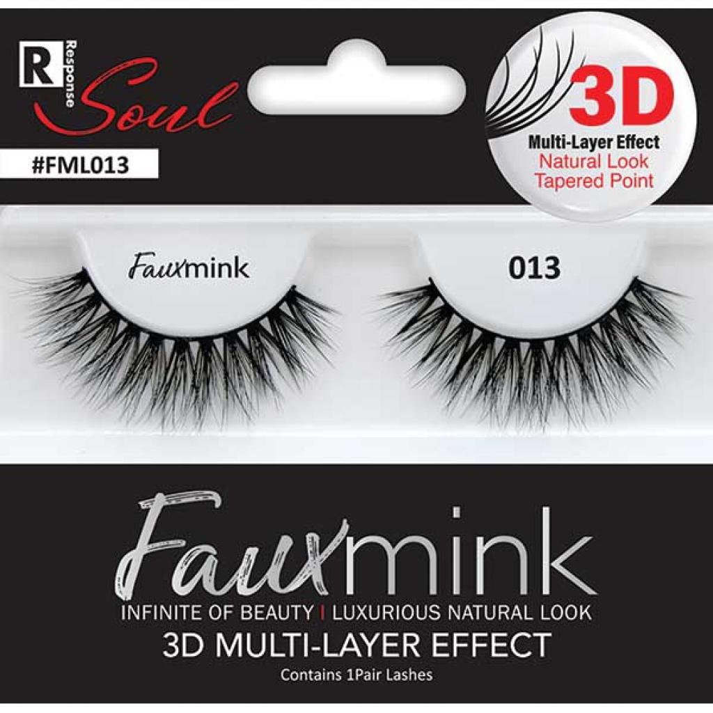 3D FAUX MINK EYELASH [013 BLACK] (6/36/288)