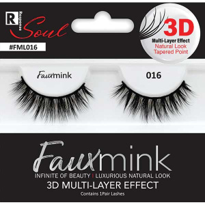 3D FAUX MINK EYELASH [016 BLACK] (6/36/288)
