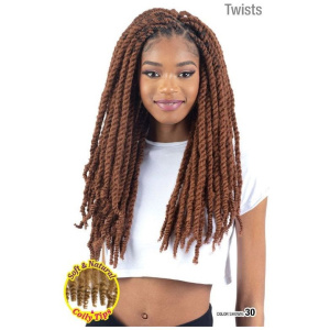 FreeTress: Equal 3X CUBAN TWIST SOFT & NATURAL 16"