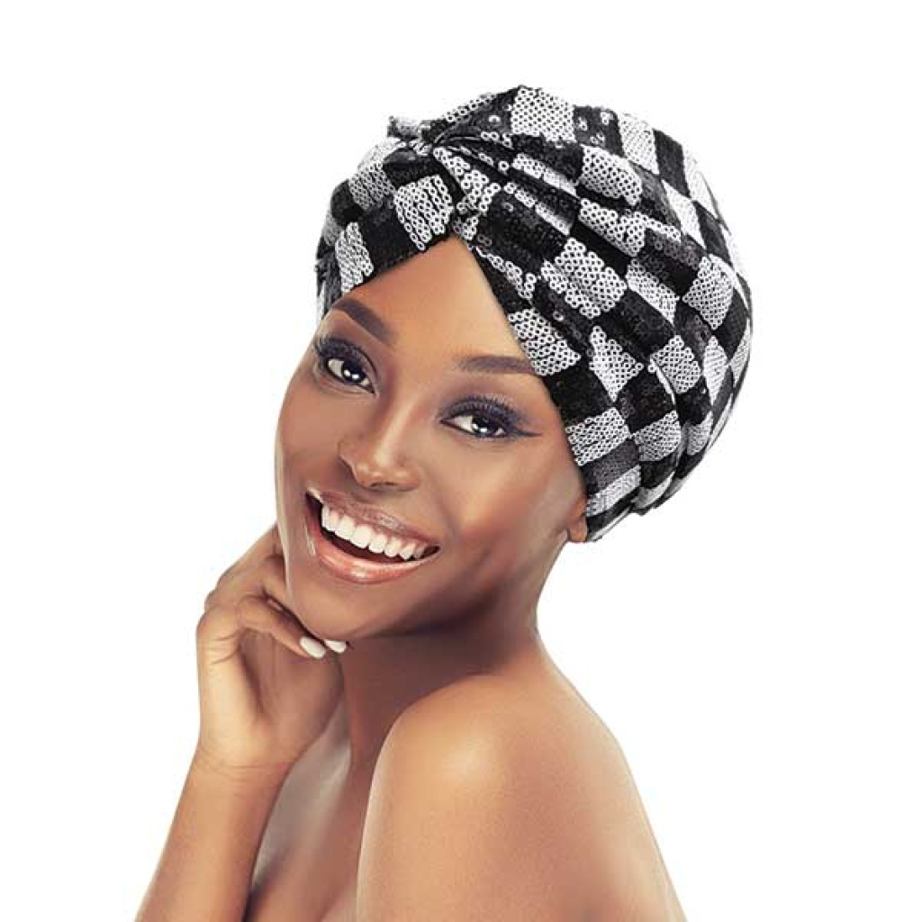 FASHION TURBAN #113 - ASSORTED(12DZ/CS)