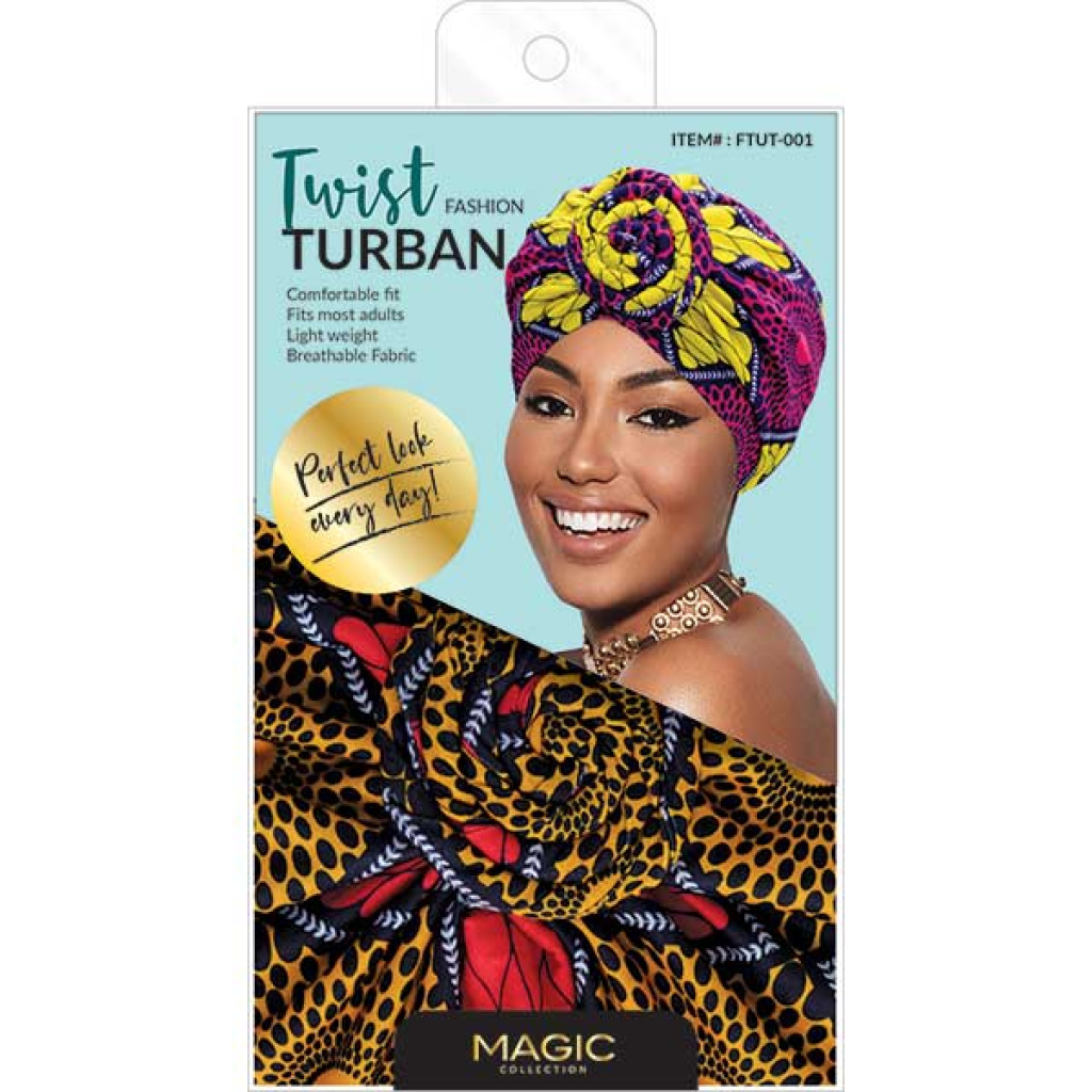 FASHION TURBAN TWIST #001(12DZ/CS)