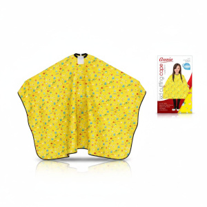 Annie Kids' Cutting Cape, 1 Count, Yellow Pattern