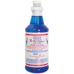 H-42 CLIPPER BLADE DISINFECT BOTTLE (32OZ) (6/CS)