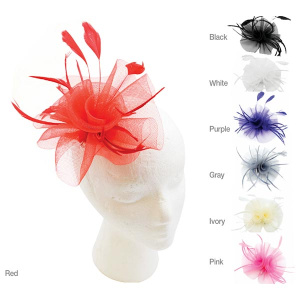 CHURCH HAT (IVORY) (120PC/CS)