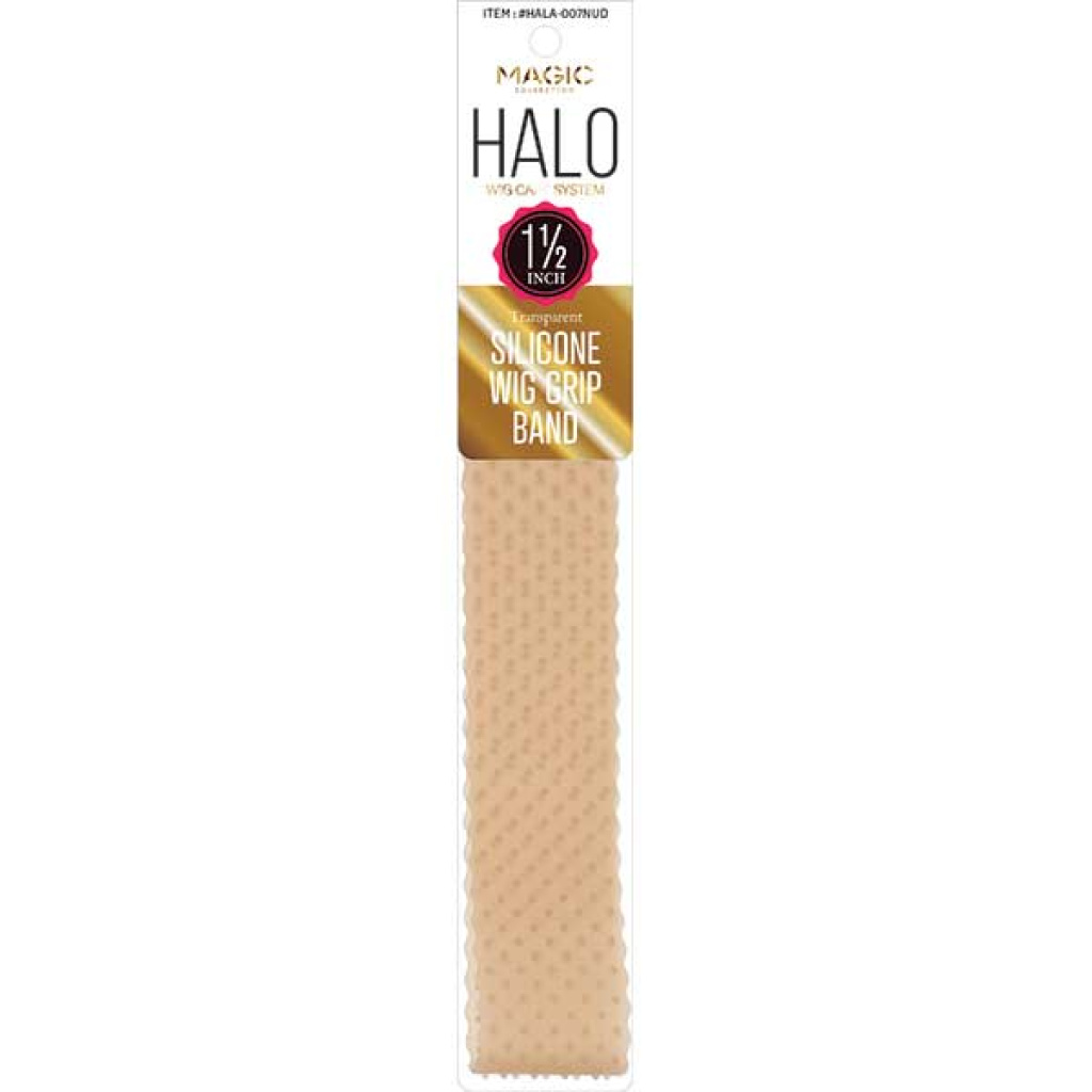 HALO 1 1/2 INCH SILICONE WIG GRIP BAND **NUDE**