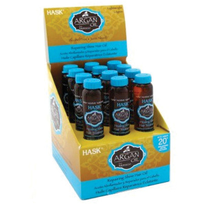 HASK ARGAN REPAIRING SHINE VIAL 5/8OZ (12/DS)(2/CS)