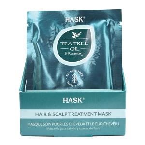HASK TEA TREE & ROSEMARY HAIR & SCALP TREATMENT (1.75OZ) (12/DS)(2/CS)