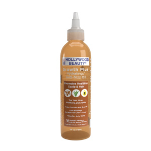 HOLLYWOOD GROWTH PLUS STRENGTHENING SHINE OIL 4OZ (12/CS)