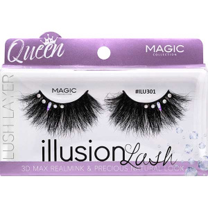 ILLUSION MINK LASH W/STONE #301 (288/CS)