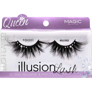 ILLUSION MINK LASH W/STONE #302 (288/CS)