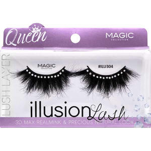 ILLUSION MINK LASH W/STONE #304 (288/CS)