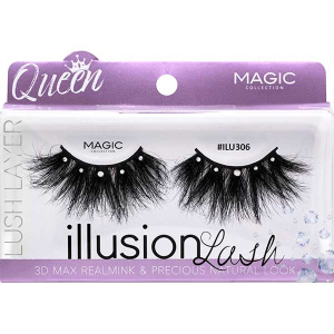 ILLUSION MINK LASH W/STONE #306 (288/CS)
