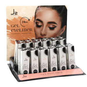 J2 GEL EYELINER 24PC black