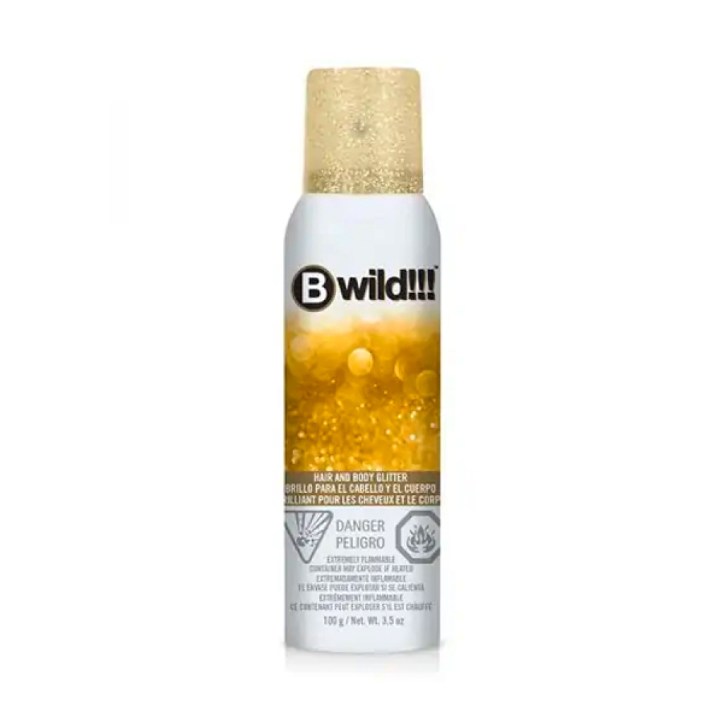 JEROME RUSSELL BWILD SPRAY GLITTER [GOLD] 3.5OZ