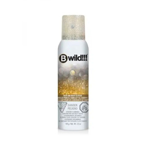 JEROME RUSSELL BWILD SPRAY GLITTER [GOLD/SILVER] 3.5OZ